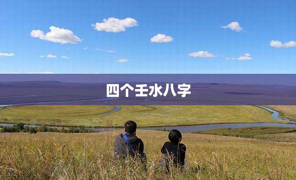 四个壬水八字