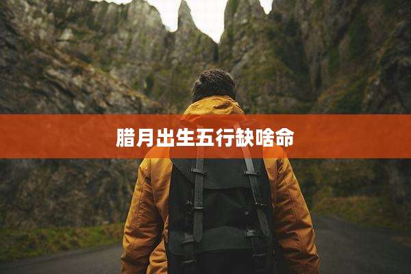 腊月出生五行缺啥命