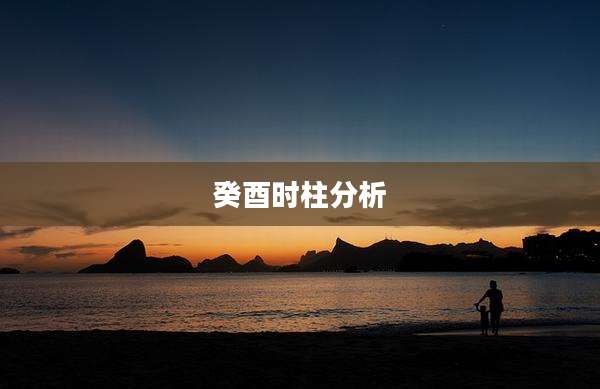 癸酉时柱分析