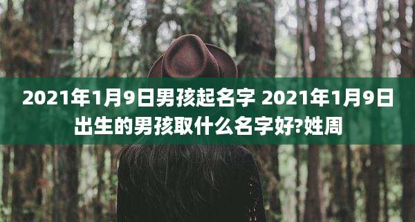 2021年1月9日男孩起名字 2021年1月9日出生的男孩取什么名字好?姓周