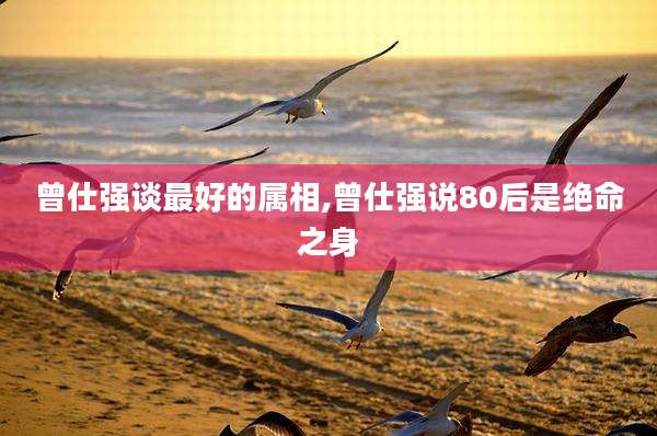 曾仕强谈最好的属相,曾仕强说80后是绝命之身