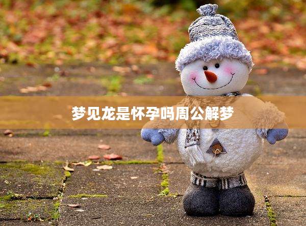 梦见龙是怀孕吗周公解梦