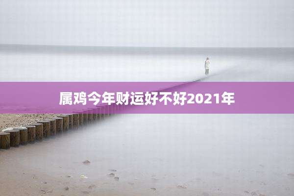 属鸡今年财运好不好2021年