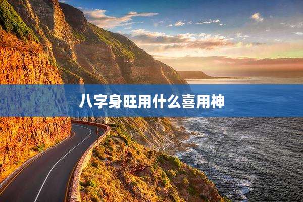 八字身旺用什么喜用神