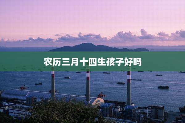 农历三月十四生孩子好吗