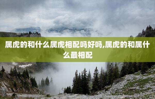 属虎的和什么属虎相配吗好吗,属虎的和属什么最相配