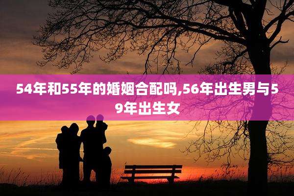 54年和55年的婚姻合配吗,56年出生男与59年出生女