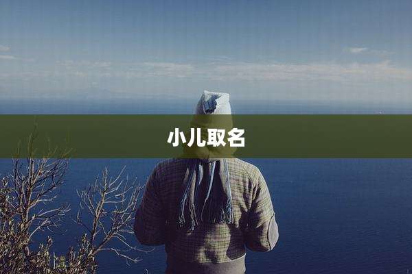 小儿取名