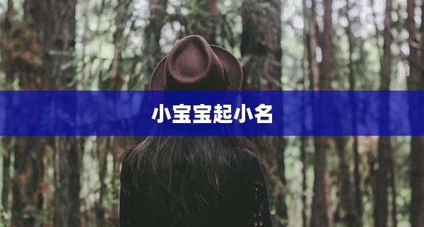 小宝宝起小名
