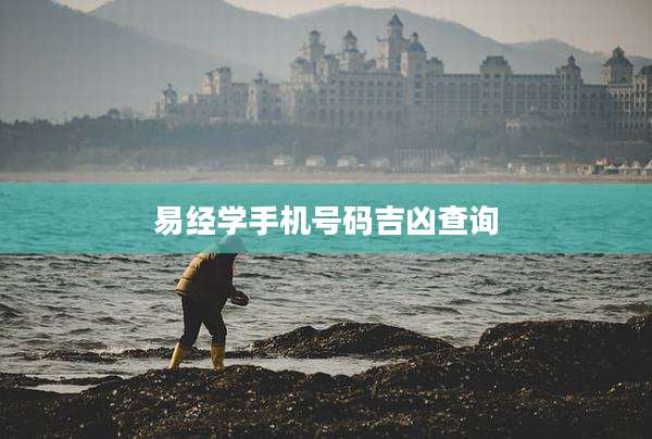 易经学手机号码吉凶查询