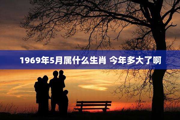 1969年5月属什么生肖 今年多大了啊