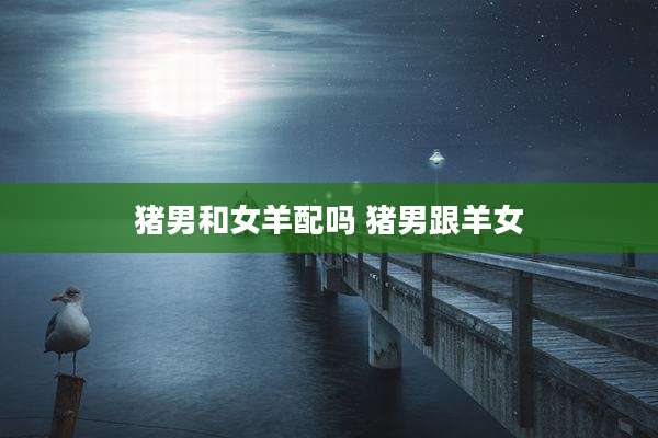 猪男和女羊配吗 猪男跟羊女