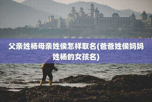 父亲姓杨母亲姓侯怎样取名(爸爸姓侯妈妈姓杨的女孩名)