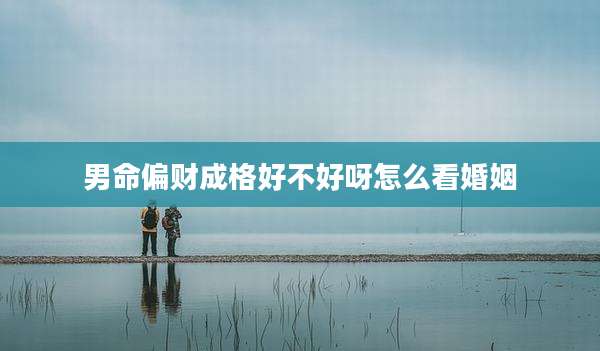 男命偏财成格好不好呀怎么看婚姻