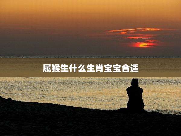属猴生什么生肖宝宝合适