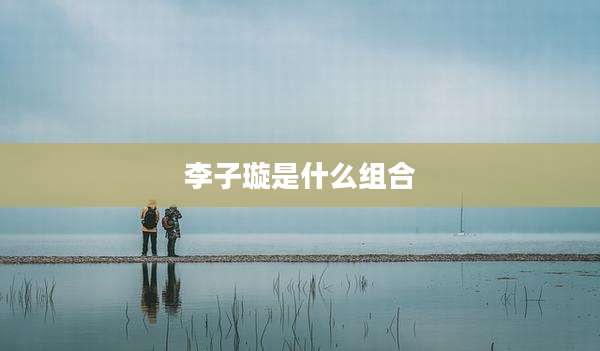 李子璇是什么组合