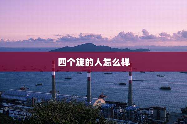 四个旋的人怎么样