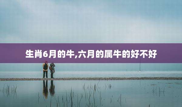 生肖6月的牛,六月的属牛的好不好