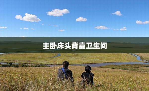 主卧床头背靠卫生间
