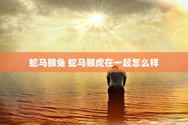 蛇马猴兔 蛇马猴虎在一起怎么样