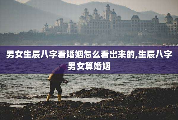 男女生辰八字看婚姻怎么看出来的,生辰八字男女算婚姻
