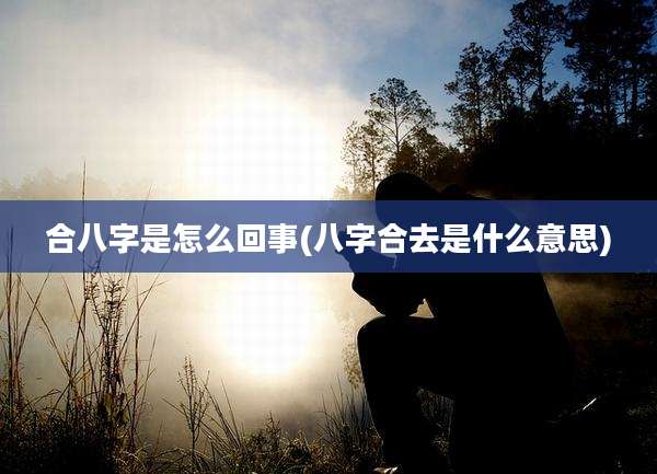 合八字是怎么回事(八字合去是什么意思)