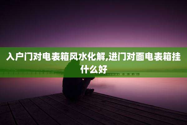 入户门对电表箱风水化解,进门对面电表箱挂什么好