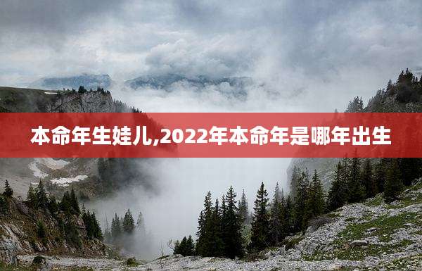 本命年生娃儿,2022年本命年是哪年出生