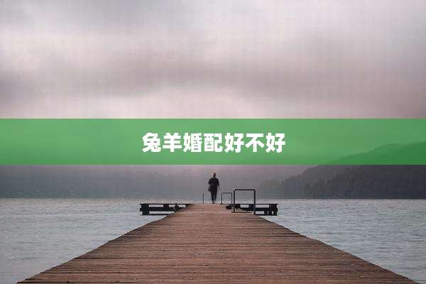兔羊婚配好不好