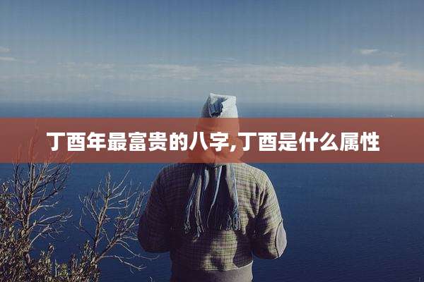 丁酉年最富贵的八字,丁酉是什么属性