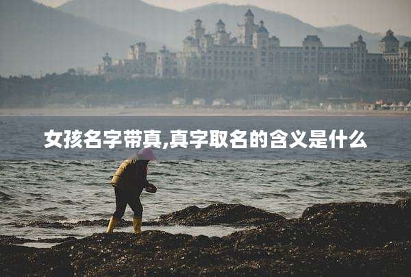 女孩名字带真,真字取名的含义是什么