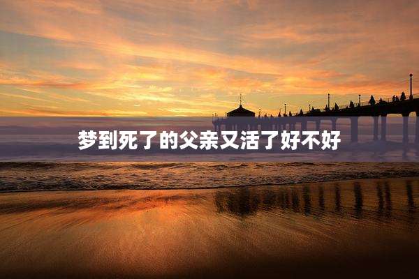 梦到死了的父亲又活了好不好