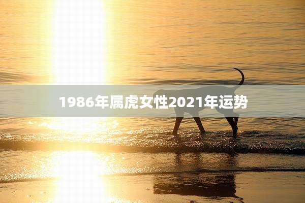 1986年属虎女性2021年运势