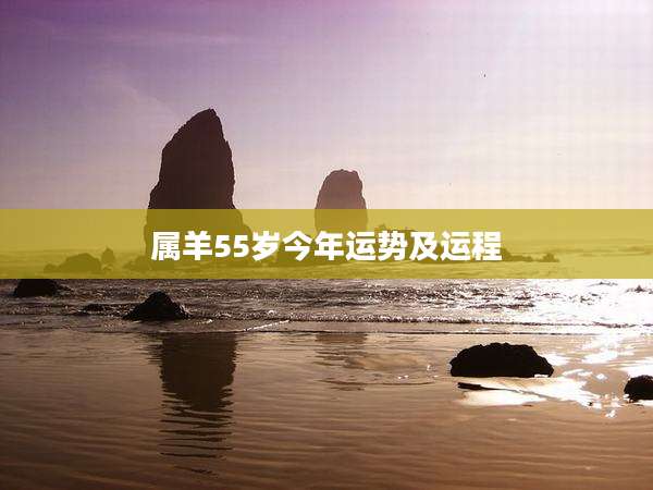 属羊55岁今年运势及运程