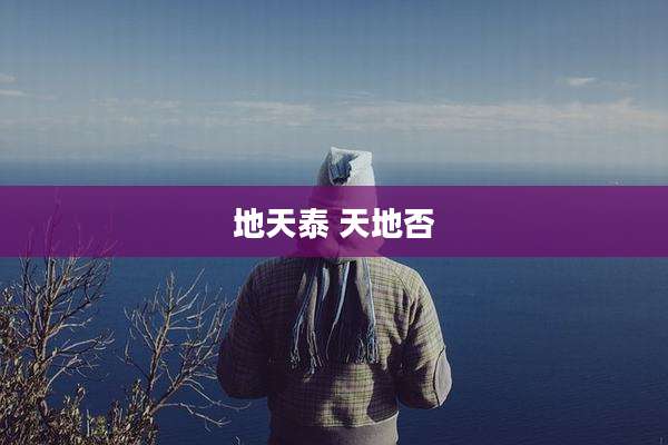 地天泰 天地否