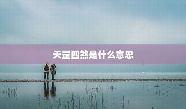 天罡四煞是什么意思
