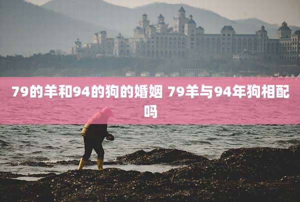 79的羊和94的狗的婚姻 79羊与94年狗相配吗
