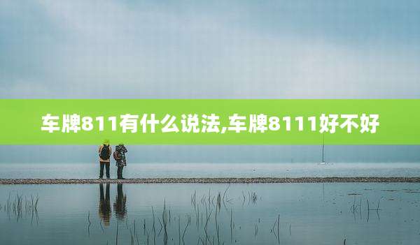 车牌811有什么说法,车牌8111好不好