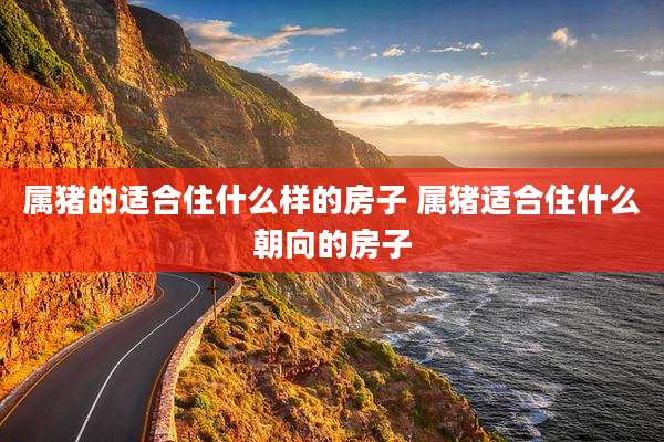 属猪的适合住什么样的房子 属猪适合住什么朝向的房子