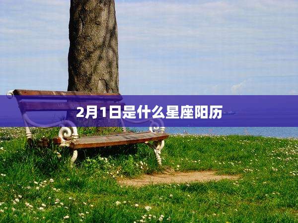 2月1日是什么星座阳历