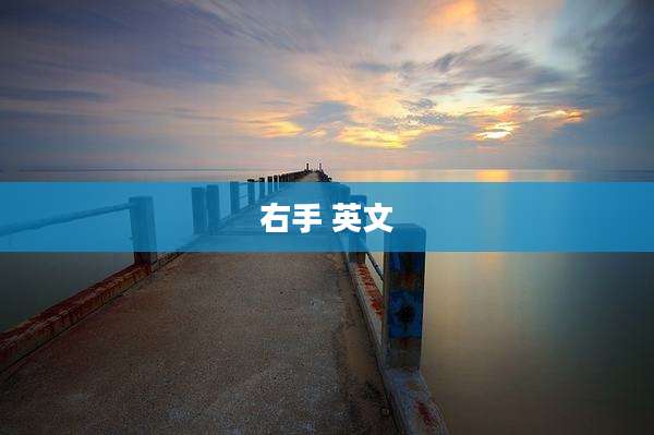 右手 英文
