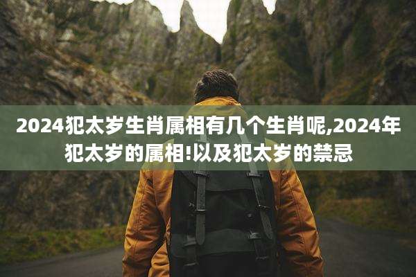 2024犯太岁生肖属相有几个生肖呢,2024年犯太岁的属相!以及犯太岁的禁忌