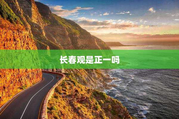 长春观是正一吗