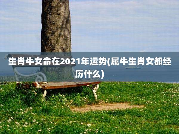 生肖牛女命在2021年运势(属牛生肖女都经历什么)