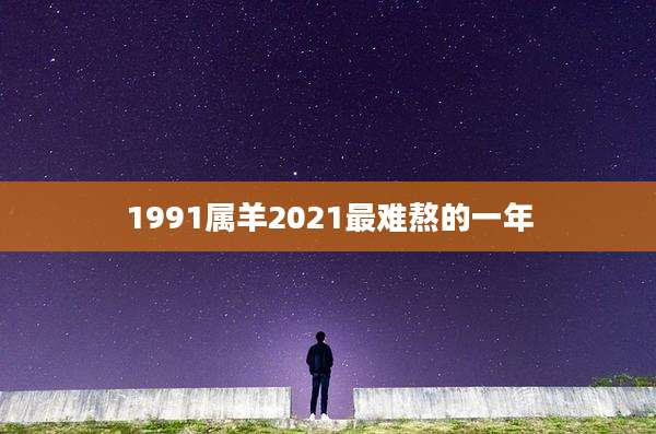 1991属羊2021最难熬的一年