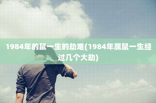 1984年的鼠一生的劫难(1984年属鼠一生经过几个大劫)