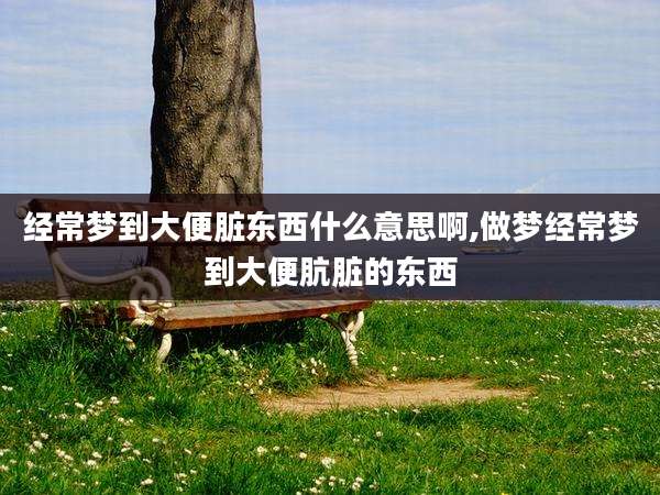 经常梦到大便脏东西什么意思啊,做梦经常梦到大便肮脏的东西