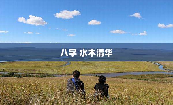 八字 水木清华