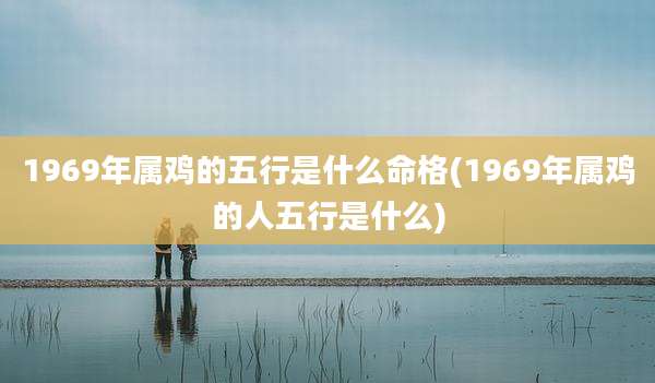 1969年属鸡的五行是什么命格(1969年属鸡的人五行是什么)
