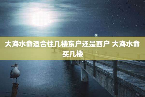 大海水命适合住几楼东户还是西户 大海水命买几楼